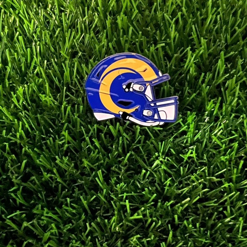 Rams helmet pin